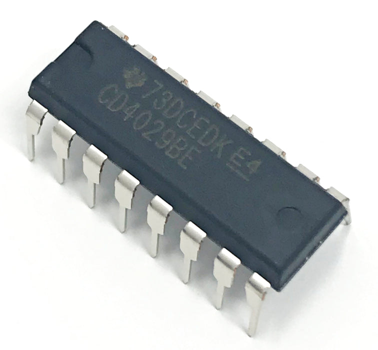 CD4029BE CD4029 CMOS Presettable Up/Down Counter — Juried Engineering