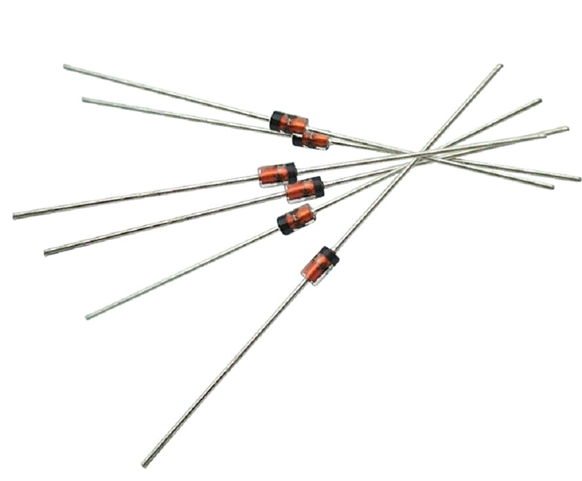 10/50/100 St. 1N4148 Schaltdiode THT 100V 200mA 4ns Ultraschnell Universaldiode 10/50/100 St. 1N4148 Schaltdiode THT 100V 200mA 4ns Ultraschnell Universaldiode